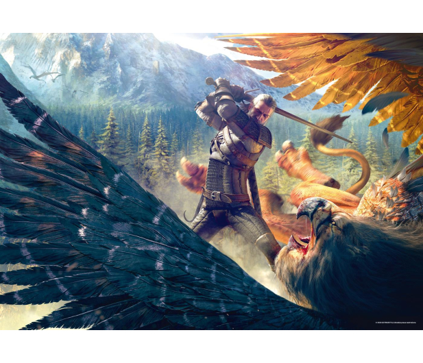 CD PROJEKT RED Wiedźmin Geralt i Gryf 10000 - 586044 - zdjęcie 2